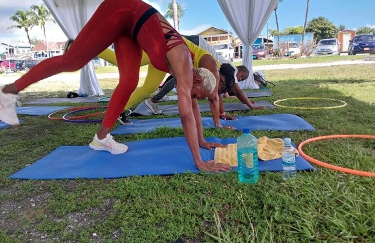 Stretch your way to wellness.