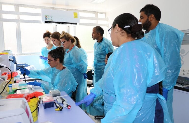 Taller sobre secuenciación en laboratorio del IPK