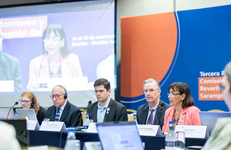 Comissão Regional atualiza classificação da Eliminação do Sarampo, da Rubéola e da Síndrome da Rubéola Congênita em países das Américas