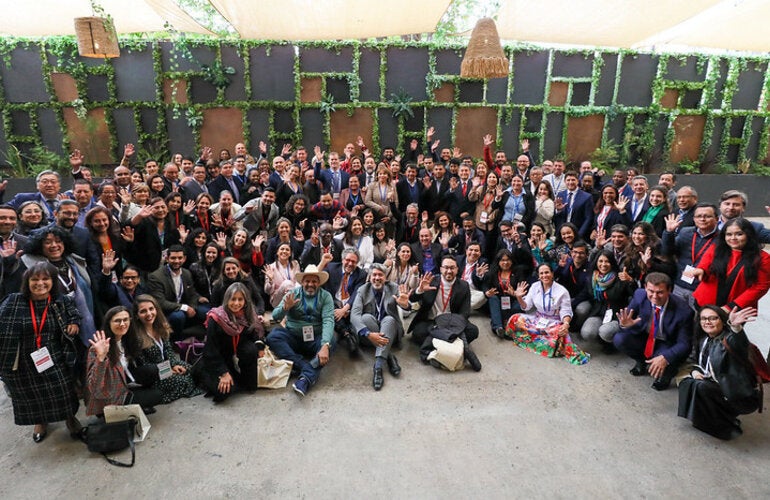 Participantes en el VI Encuentro de Huechuraba