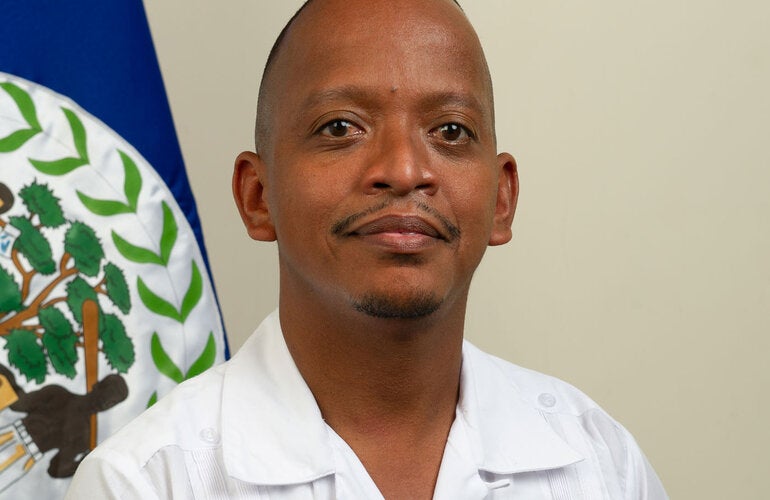 Hon. Kevin Bernard, Minister of the Ministry of Health and Wellness in Belize