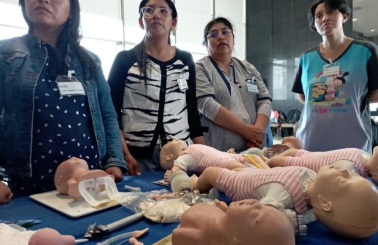 taller reanimacion Bolivia