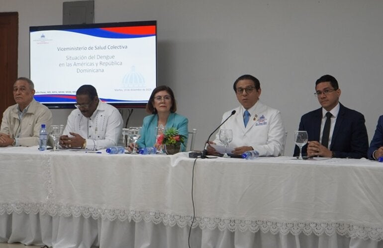 OPS apoya a Ministerio de Salud en estrategias prevención de dengue al 2024