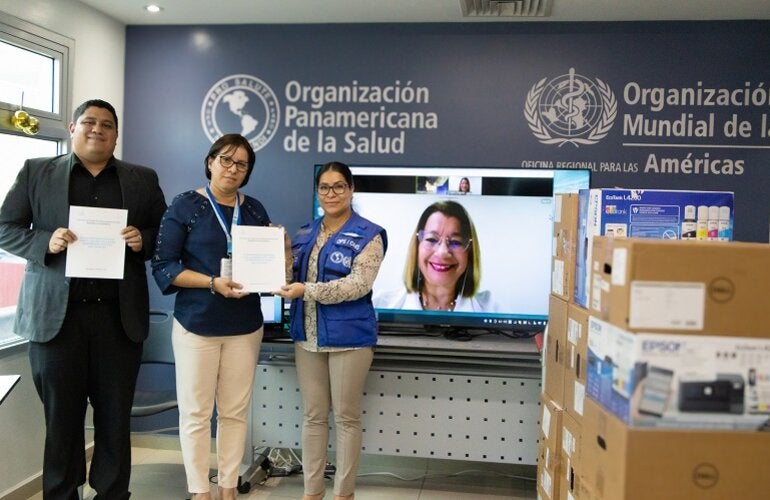 Donación insumos para fortalecer diagnóstico y vigilancia de cáncer