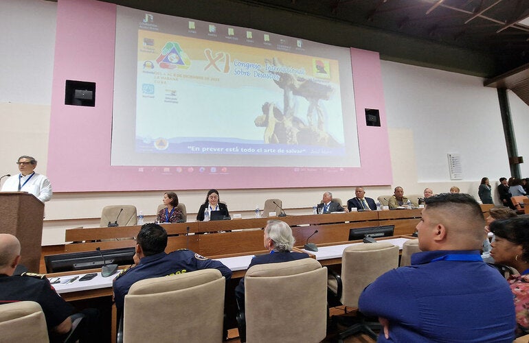 Inauguración XI Congreso Internacional de Desastres