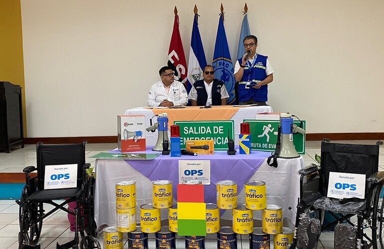 Donación equipos auxiliares