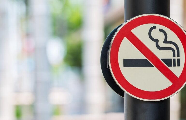 no smoking sign