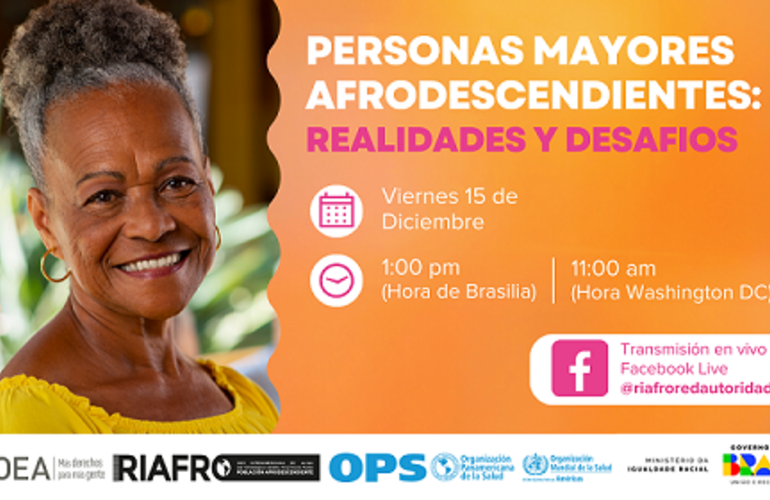 Webinario afrodescendientes