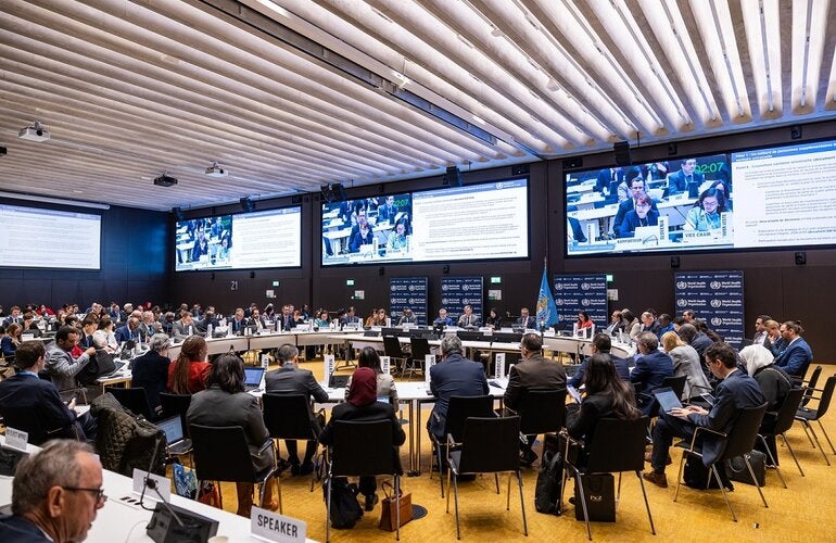 Member States at the WHO 154 Executive Board