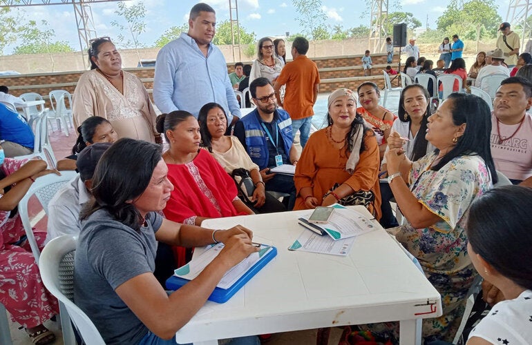 Mesas de salud con pueblos indígenas y comunidades negras para la construcción del plan de desarrollo departamental en La Guajira