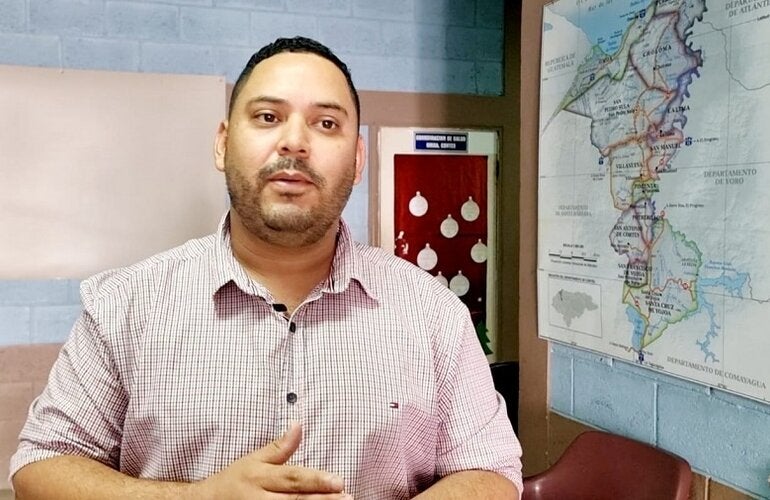 Jefe municipal de salud de Omoa, Cortés