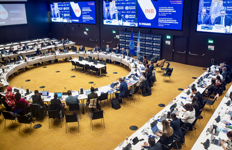 Countries representatives during the 4th Regional INB Meeting