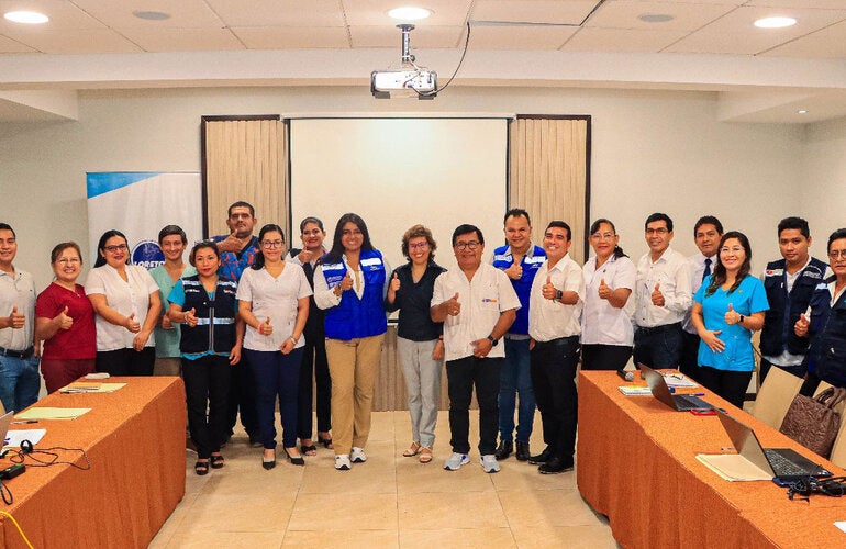 PAHO and the Regional Health Management of Loreto committed to the elimination of trachoma