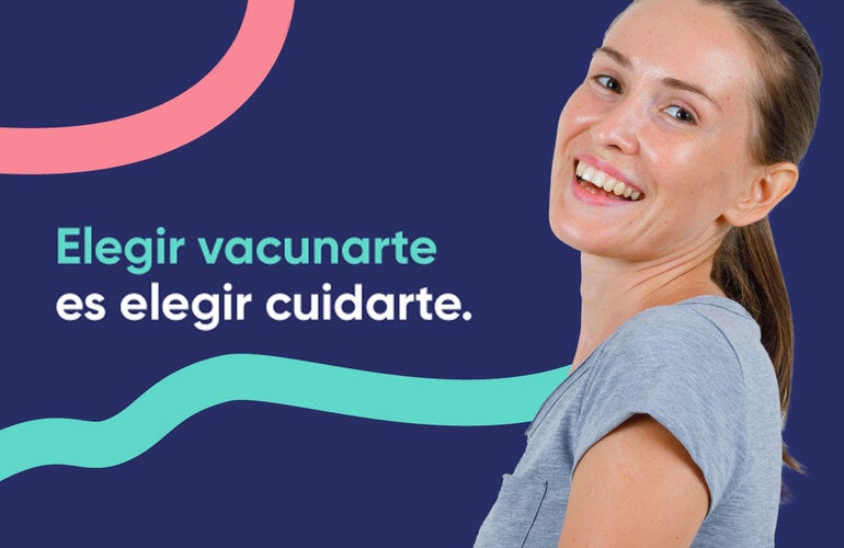 Mujer sonriente