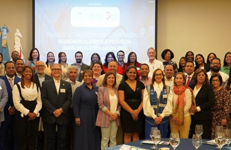 OPS apoya taller con fin de fortalecer vigilancia de PFA y Poliomielitis en el país