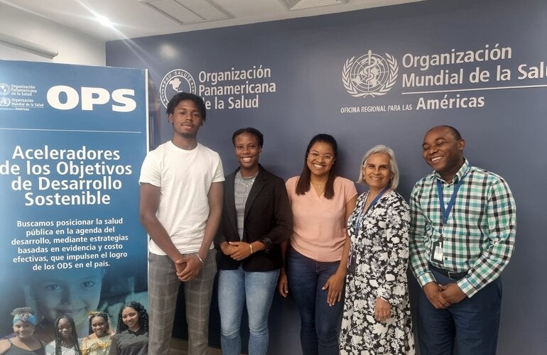 Líderes jóvenes miskitos y garífunas