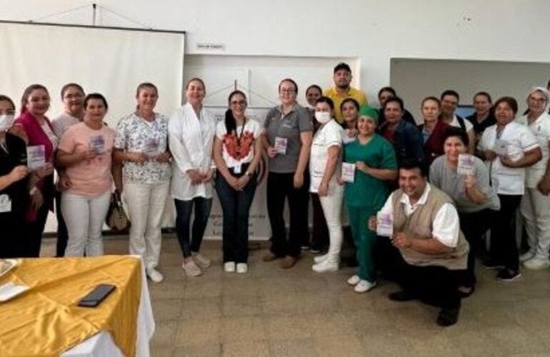 Leishmaniasis talleres Concepción, Canindeyu y San Pedro