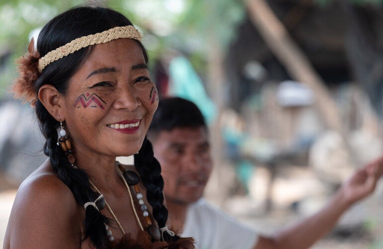 Indígena del Pueblo Yukpa, en Cúcuta