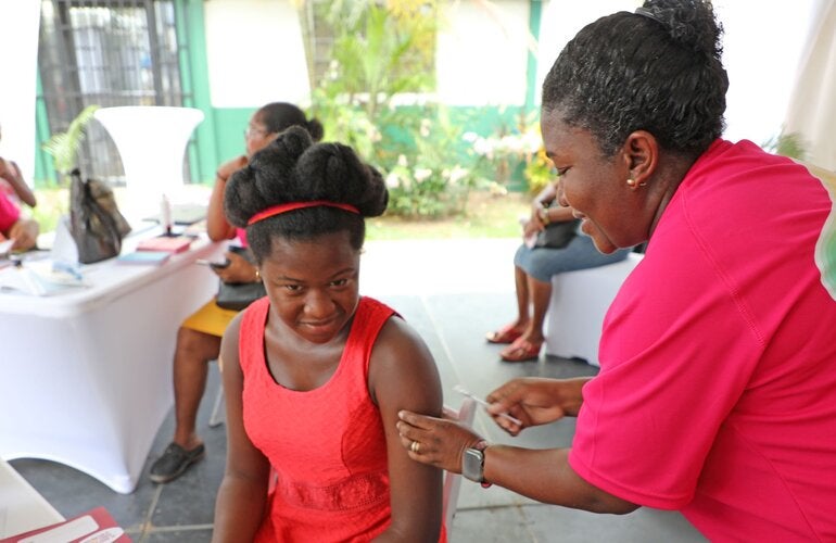 Vaccination Week in the Americas - St. Lucia 2024