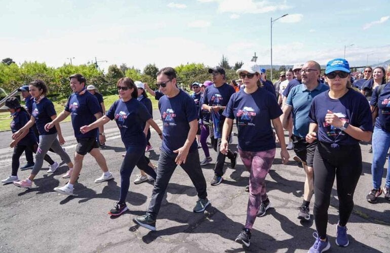 OPS Ecuador reafirmó su compromiso de cooperación técnica con el país durante actividades conmemorativas por el Día Mundial de la Salud