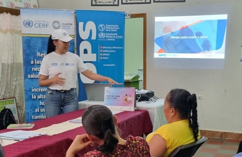 Agentes de Salud Comunitaria se capacitan en salud del recién nacido