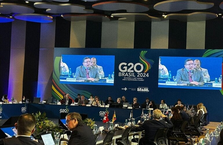 PAHO at G20 in Brazil