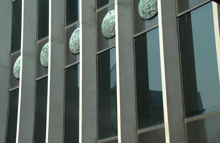 PAHO building detail