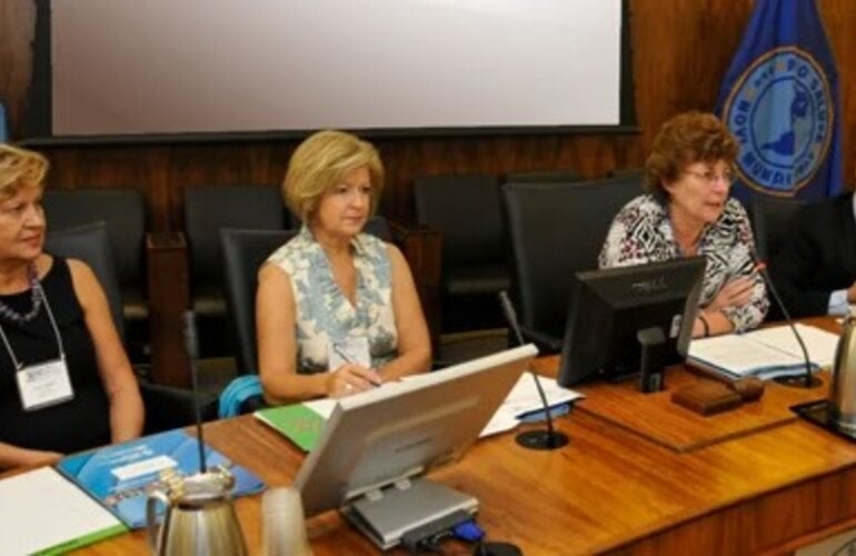 PAHO director at the debate