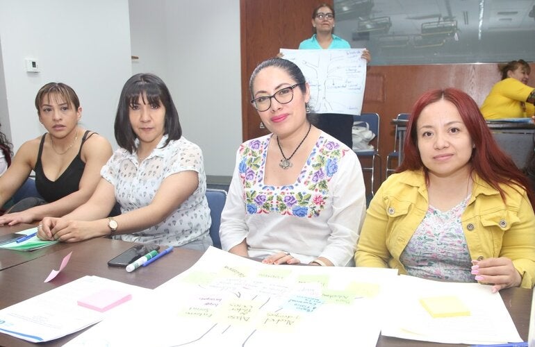 Taller violencia contra la mujer