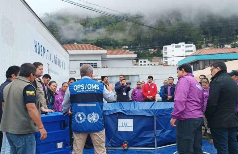 Ecuador actualiza clasificación de sus Equipos Médicos de Emergencia (EMT)