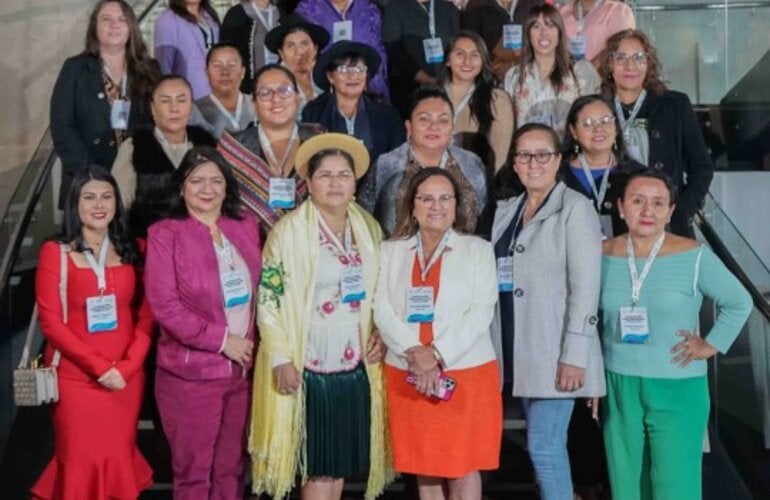 Encuentro de alcaldesas