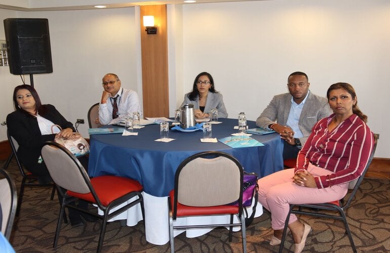 participants during the climate change workshop