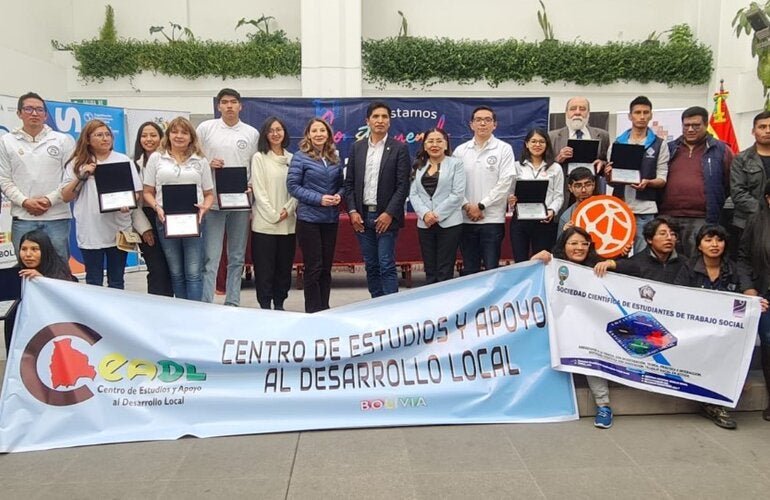 evento día sin tabaco Bolivia