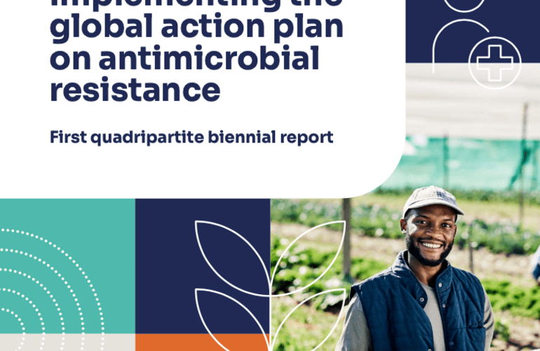 Primer informe bienal plan mundial resistencia antimicrobianos