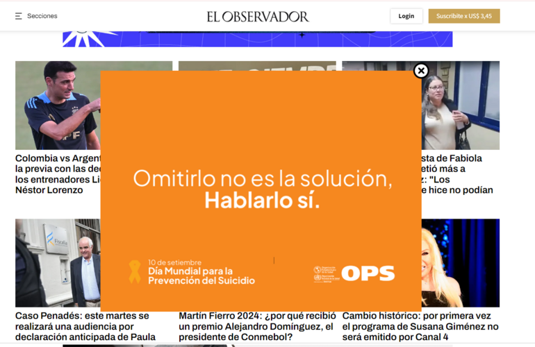 Salud Mental campaña