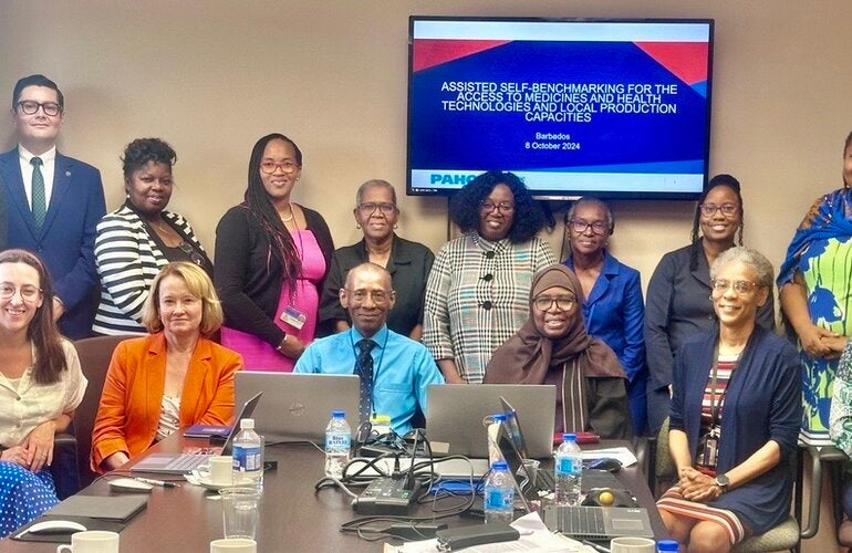 OPS misión Bridgetown, Barbados