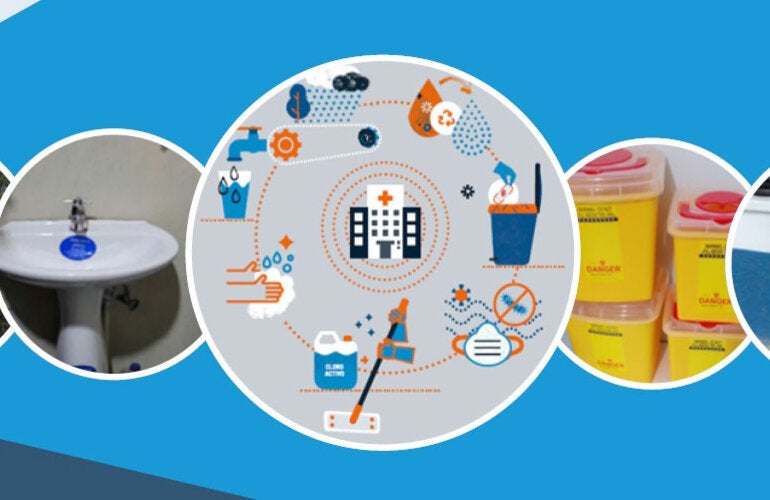 Imagen con fuentes de agua, reciclaje, etc.