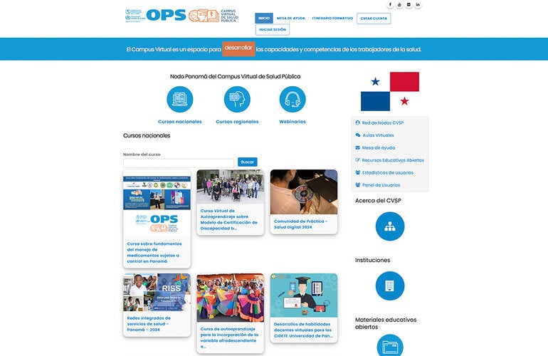 Imagen del nodo de Panamá