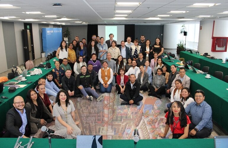 Foto de grupo participantes al Taller AIRQ