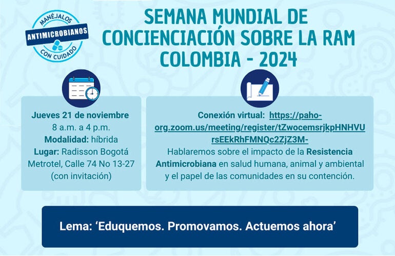 Piezas comunicativas sobre la WAAW 2024