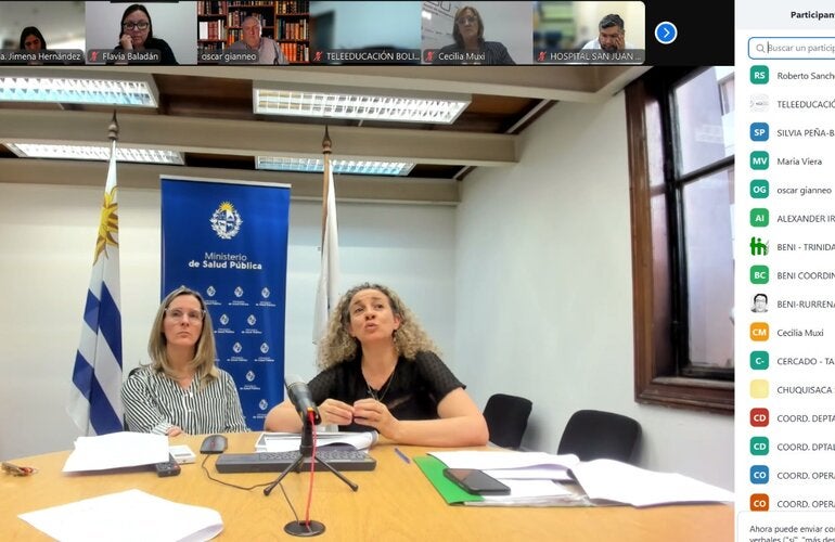 personal en la presentacion