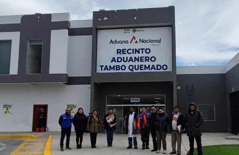 visita a recinto aduanero