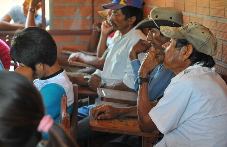 comunidades en Bolivia