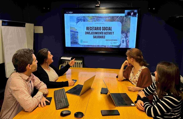 Foto de uno de los conversatorios