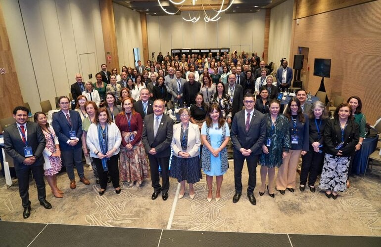 Asistentes a la reunión de NITAGs en Quito, Ecuador