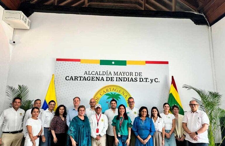 Misión de la OMS/OPS con la Alcaldía de Cartagena