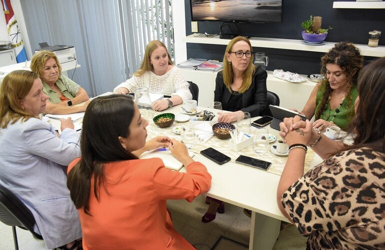 Foto de las autoridades reunidas