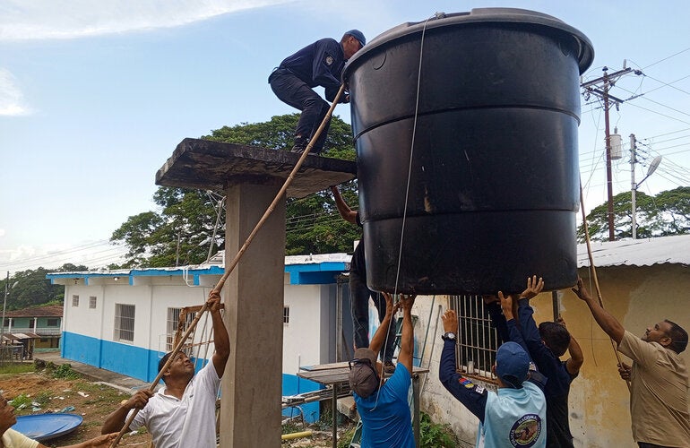 Las obras en el consultorio de Piacoa se realizaron a finales de 2024