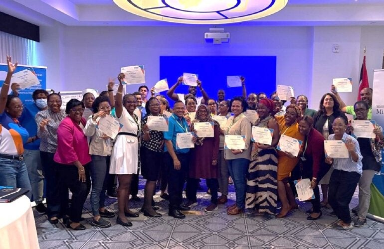 Participants of the WHO QualityRights Training in Trinidad and Tobago