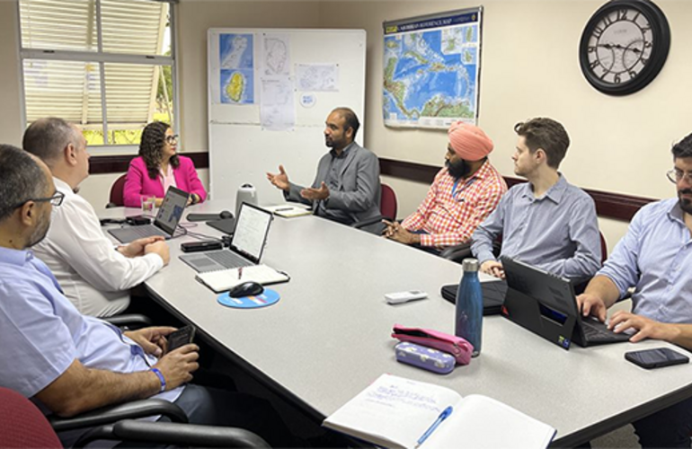 AMR meeting held at PAHO Barbados office